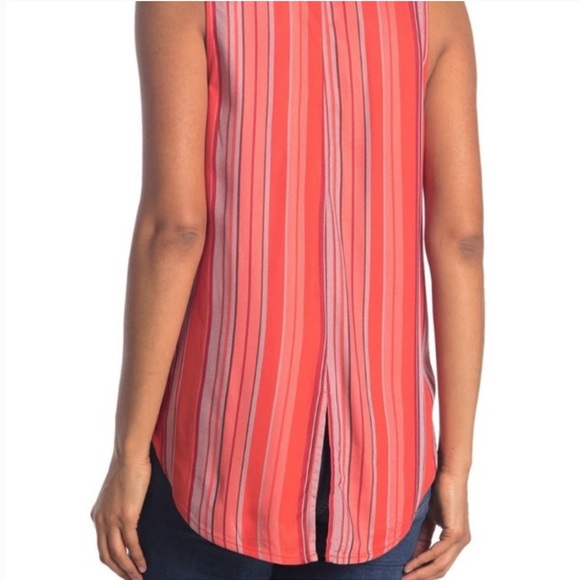 Sanctuary Striped Front Tie Sleeveless Top - Picture 7 of 14